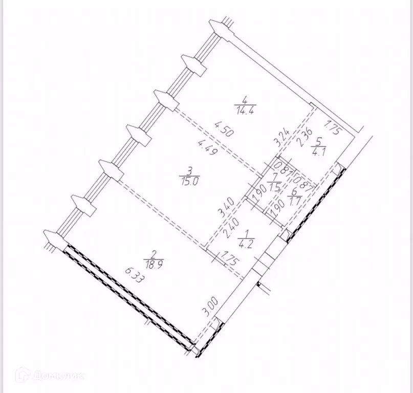 Продаётся 3-к квартира, 60 м - Фото 0