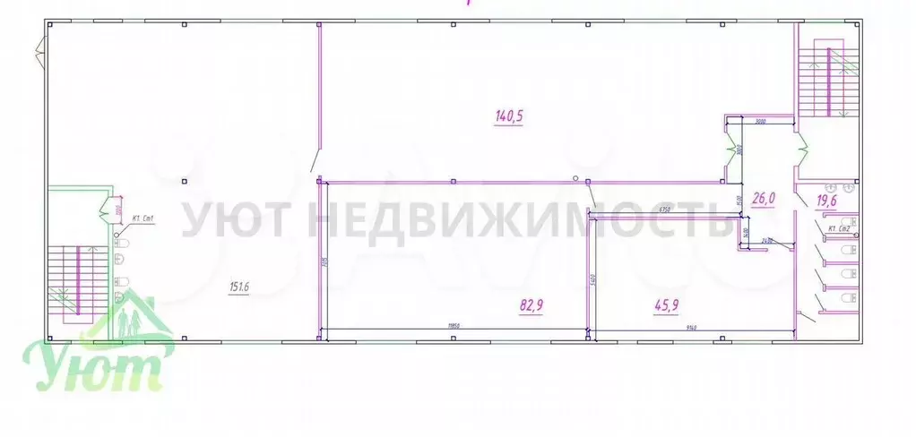 Сдам помещение свободного назначения, 45.9 м - Фото 0
