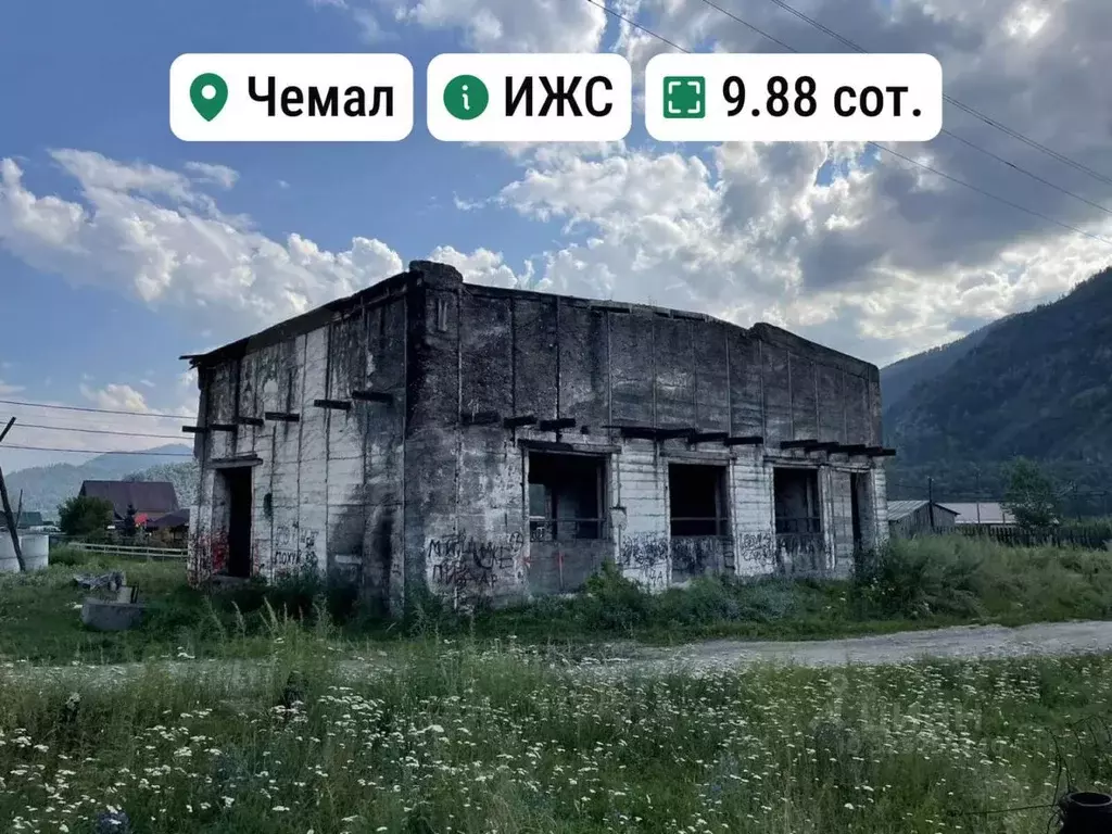 Участок в Алтай, Чемальский район, с. Чемал  (9.88 сот.) - Фото 1