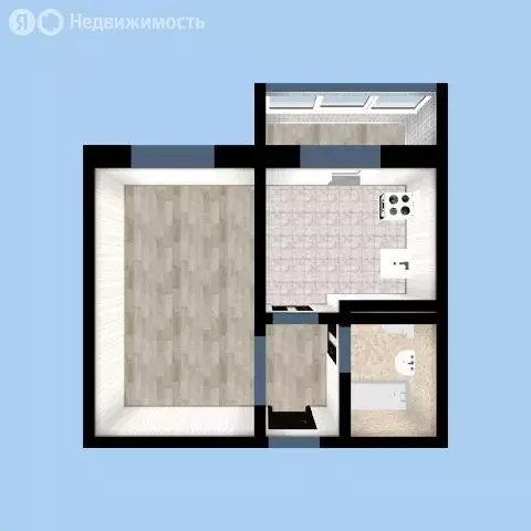 1-комнатная квартира: Калуга, Минская улица, 10 (37.2 м) - Фото 1