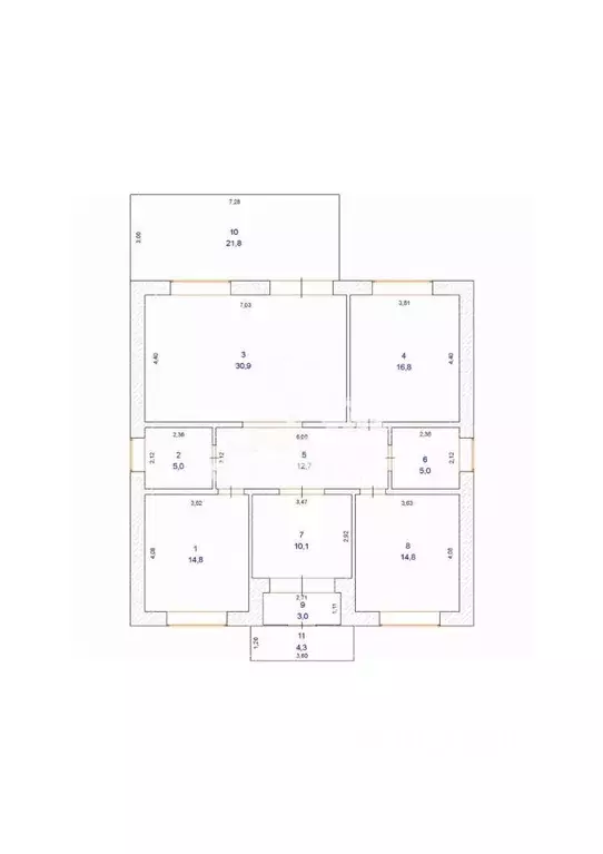 Дом в Оренбургская область, Оренбургский район, Весенний сельсовет, ... - Фото 2