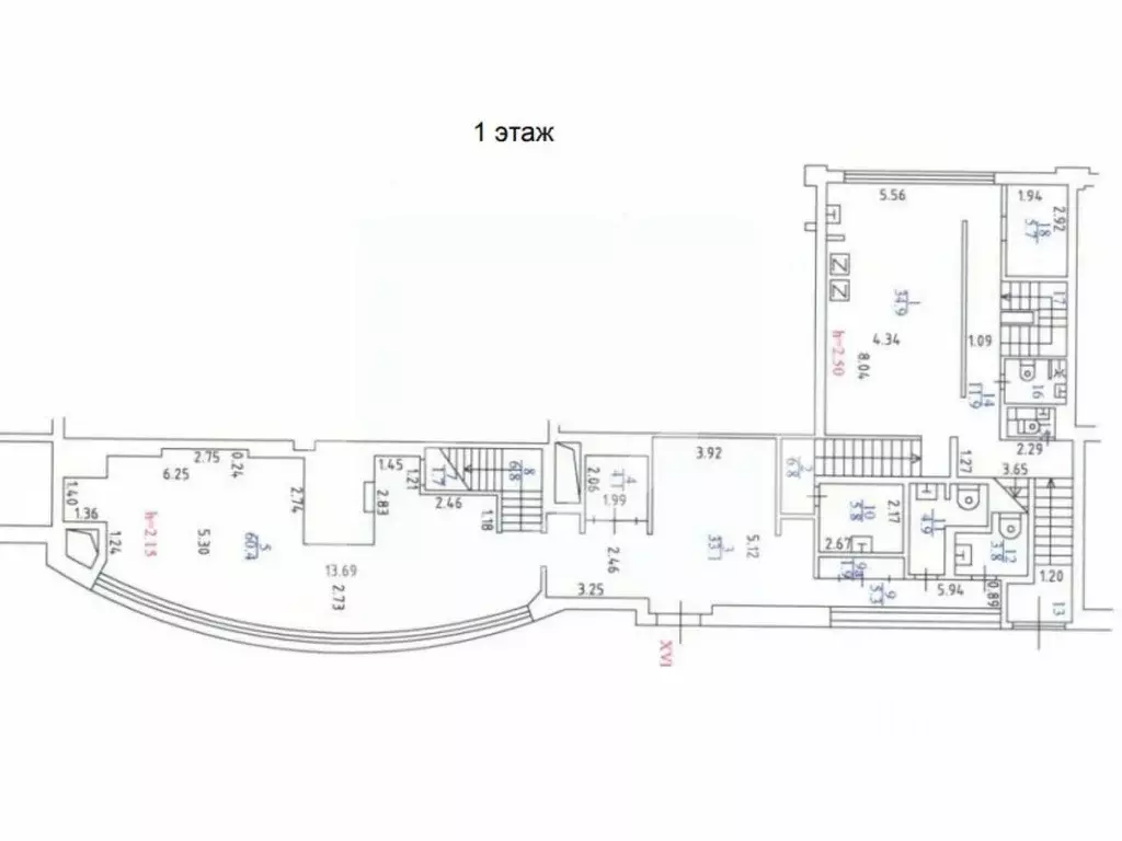 Помещение свободного назначения в Москва Озерковская наб., 26 (384 м) - Фото 2