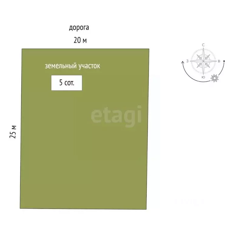 Участок в Ростовская область, Аксайский район, Рассветовское с/пос, ... - Фото 1