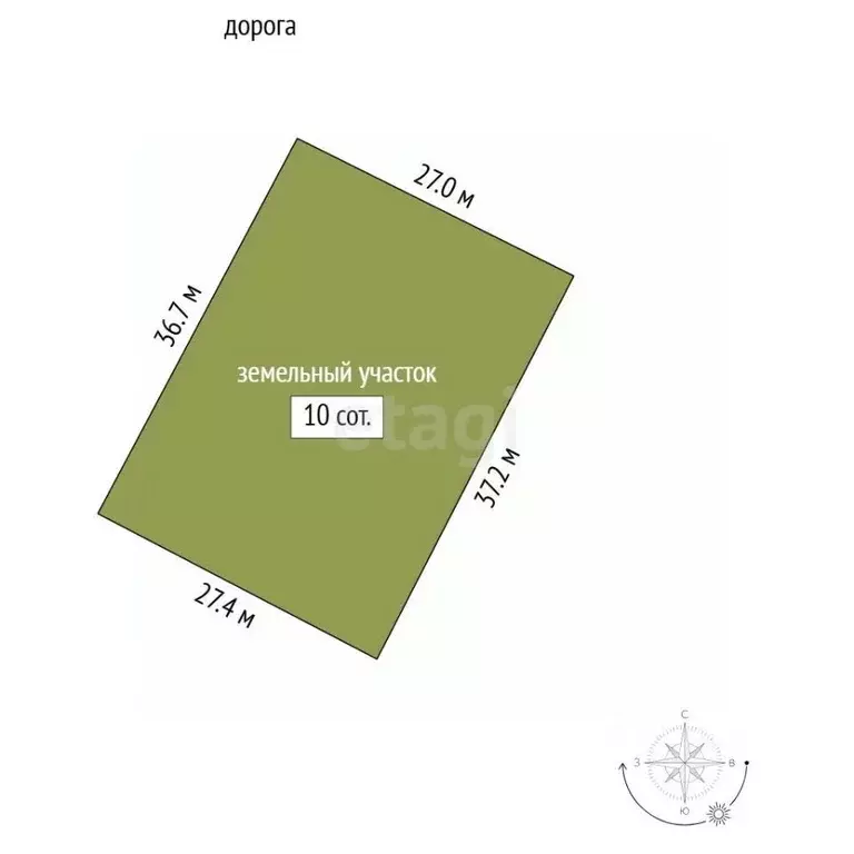 Участок в Севастополь ул. Славянская (10.0 сот.) - Фото 2