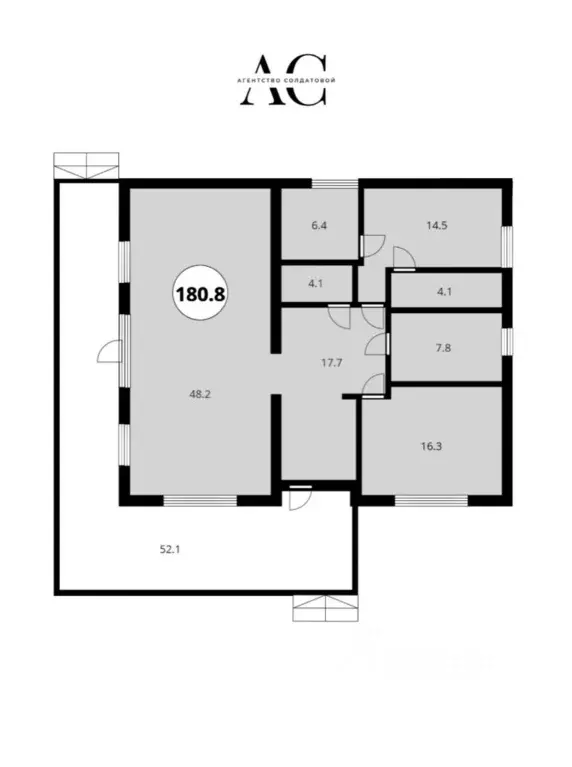 Дом в Свердловская область, Сысертский муниципальный округ, пос. ... - Фото 2