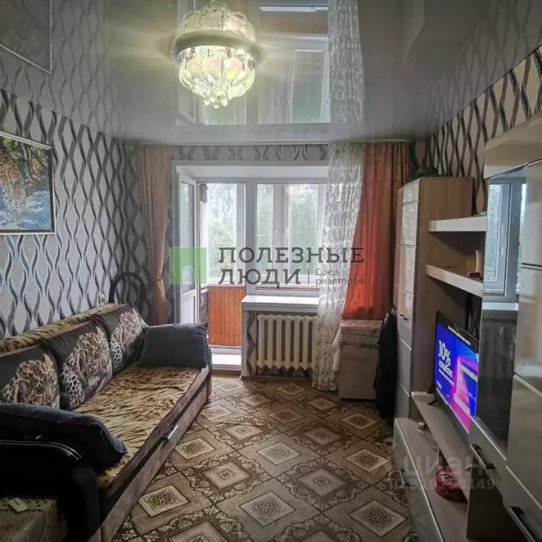 2-к кв. Татарстан, Зеленодольск Украинская ул., 5 (40.5 м) - Фото 2