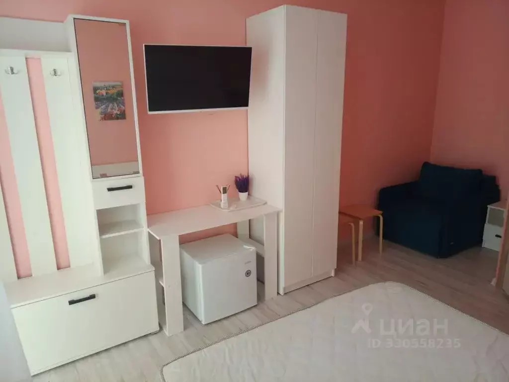 Комната Крым, Сакский район, Новофедоровка пгт ул. Тимура Апакидзе, ... - Фото 1