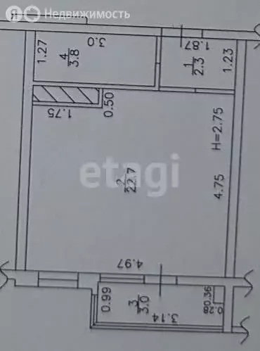 Квартира-студия: Анапа, Анапское шоссе, 24к3 (29 м) - Фото 1