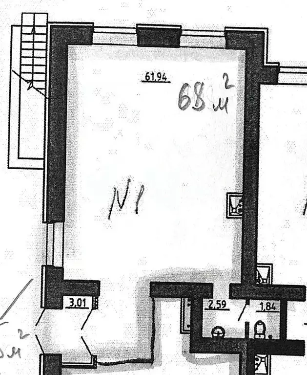 Помещение свободного назначения в Брянская область, Брянск Советская ... - Фото 2