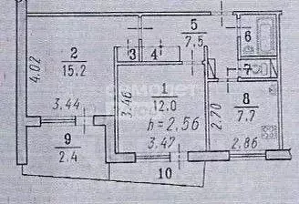2-к кв. Омская область, Омск ул. Маяковского, 50 (47.5 м) - Фото 2