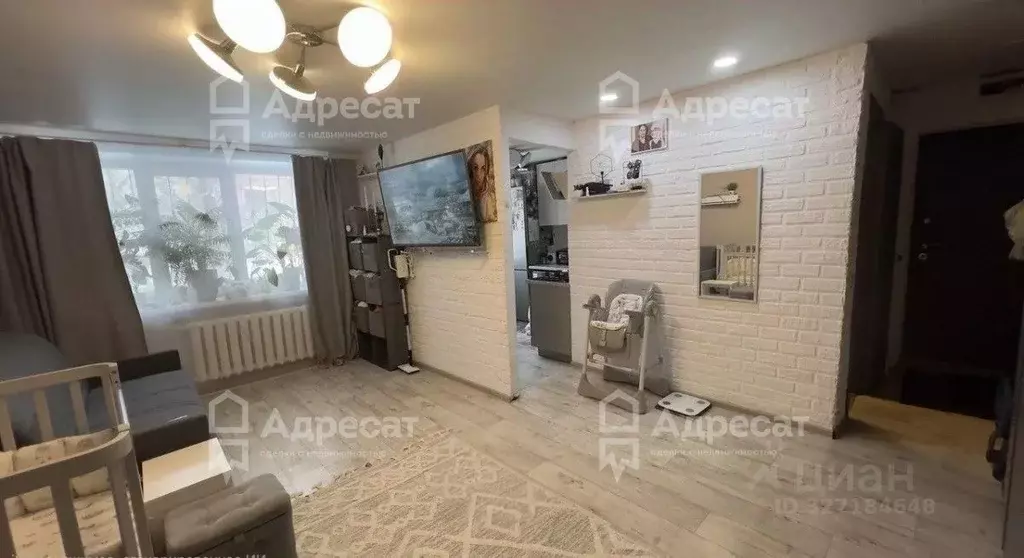 1-к кв. Волгоградская область, Волгоград ул. Маршала Еременко, 29 ... - Фото 2