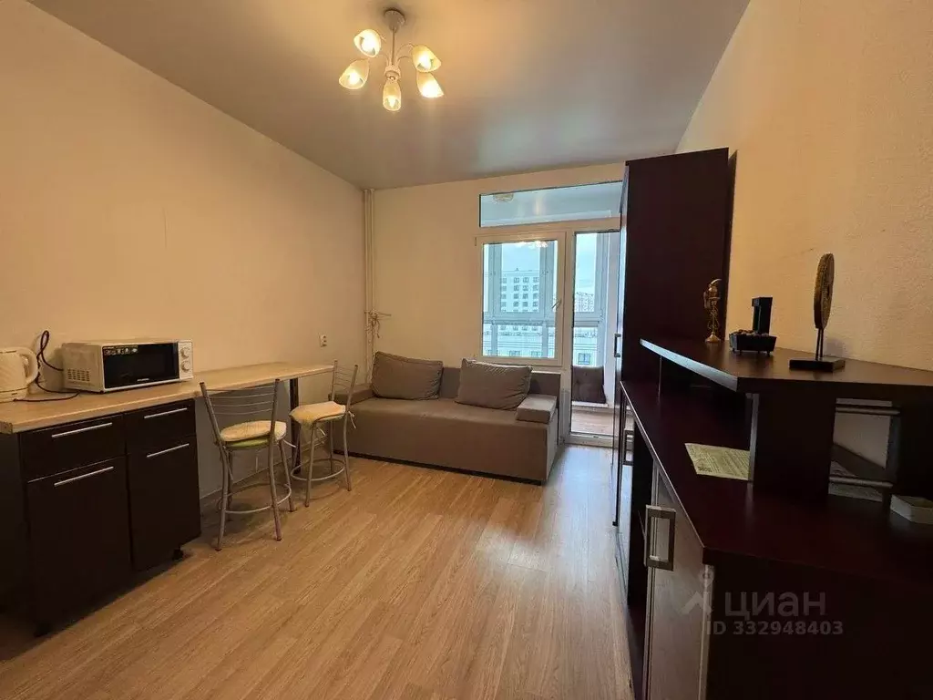 Студия Московская область, Люберцы ул. Юности, 7 (25.0 м) - Фото 1
