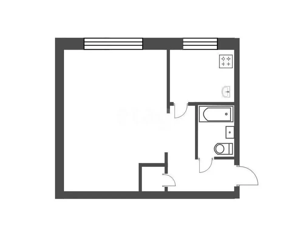 1-комнатная квартира: Бакал, улица Трегубенковых, 4 (30.4 м) - Фото 1