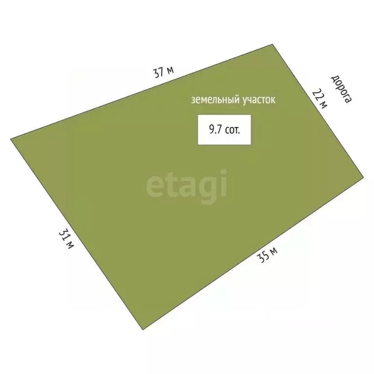 Участок в Крым, Феодосия муниципальный округ, с. Береговое ул. Полевая ... - Фото 2