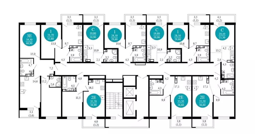 1-к кв. Краснодарский край, Сочи Кудепста мкр, Флора жилой комплекс ... - Фото 2