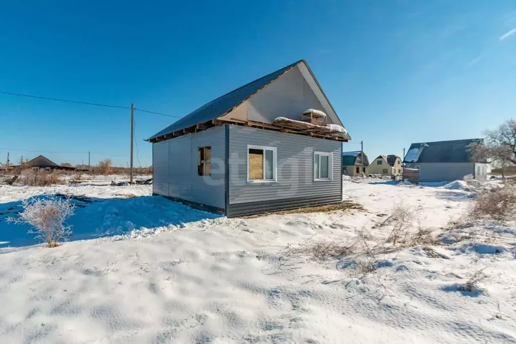 Дом в Омская область, Омский район, Новотроицкое с/пос, д. Малокулачье ... - Фото 1