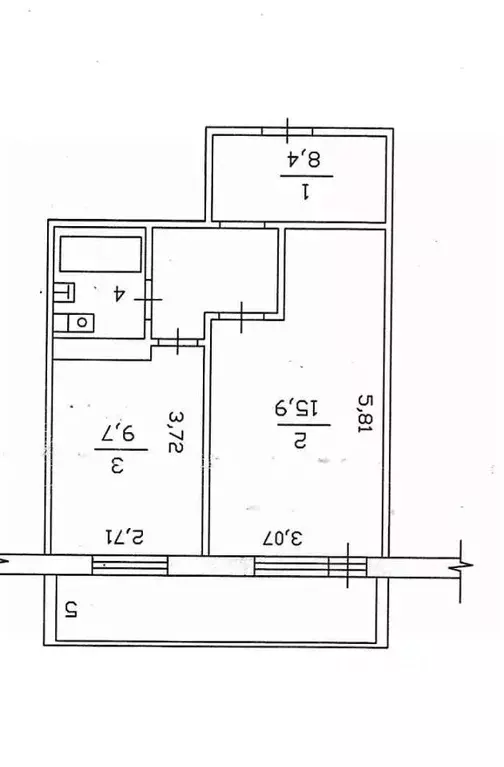 1-к кв. Татарстан, Набережные Челны просп. Мира, 99А (40.9 м) - Фото 2