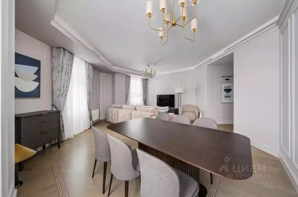 4-к кв. Москва ул. Остоженка, 25С1 (150.0 м) - Фото 2