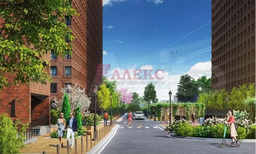 1-к. квартира, 35,8 м, 21/22 эт. - Фото 1