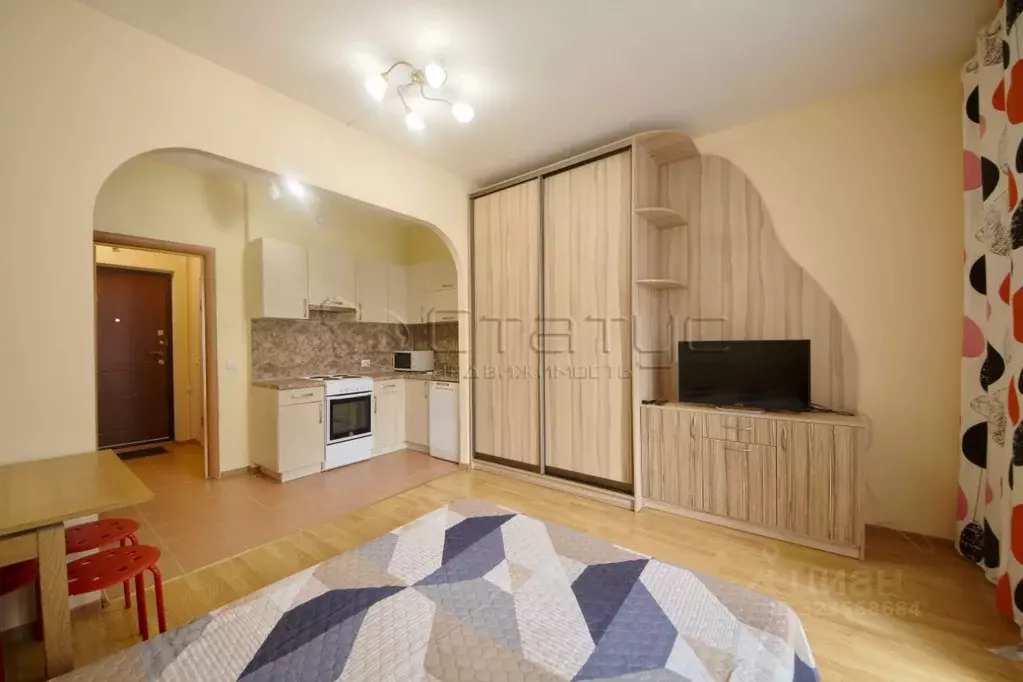 Студия Ленинградская область, Мурино Всеволожский район, просп. ... - Фото 2