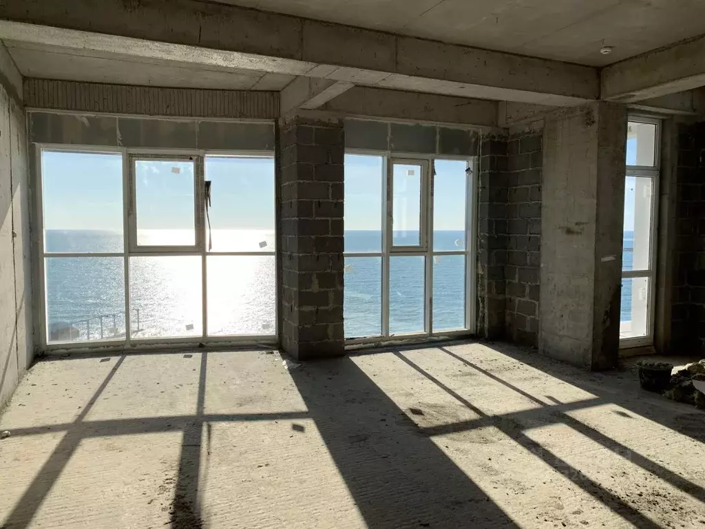 Свободной планировки кв. Краснодарский край, Сочи Мамайка мкр, ул. ... - Фото 1