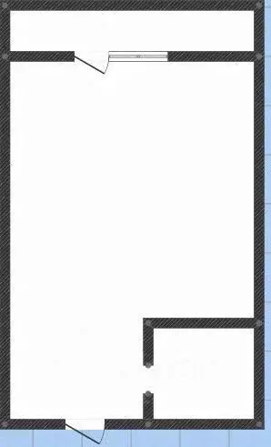 Студия Иркутская область, Ангарск 34-й мкр, 55 (24.0 м) - Фото 1