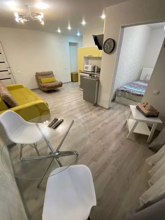 1-к. квартира, 31,4 м, 1/5 эт. - Фото 0