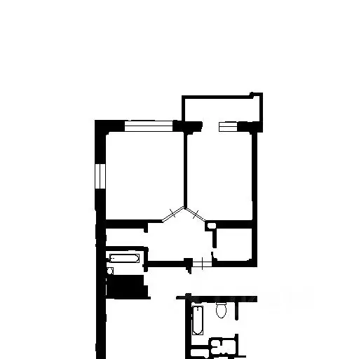 1-к кв. Новосибирская область, Новосибирск Беловежская ул., 6/1 (48.0 ... - Фото 2