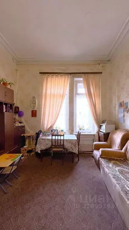 Комната Санкт-Петербург наб. Реки Мойки, 112 (28.7 м) - Фото 1