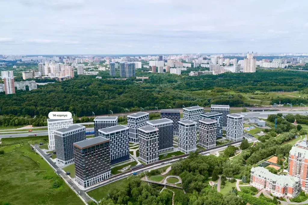 2-к кв. Москва просп. Генерала Дорохова, 39к2Л (67.0 м) - Фото 1