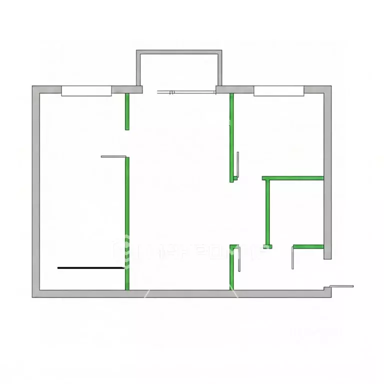 2-к кв. Татарстан, Казань Спартаковская ул., 21А (44.0 м) - Фото 2
