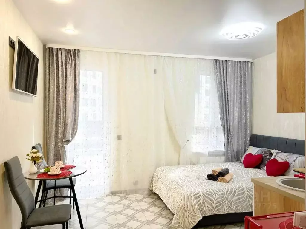 1-к кв. Ульяновская область, Ульяновск ул. Генерала Кашубы, 4к2 (25.0 ... - Фото 2