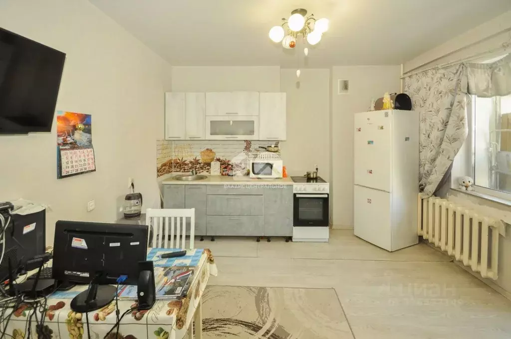 Студия Новосибирская область, Новосибирск Тульская ул., 80 (27.2 м) - Фото 1