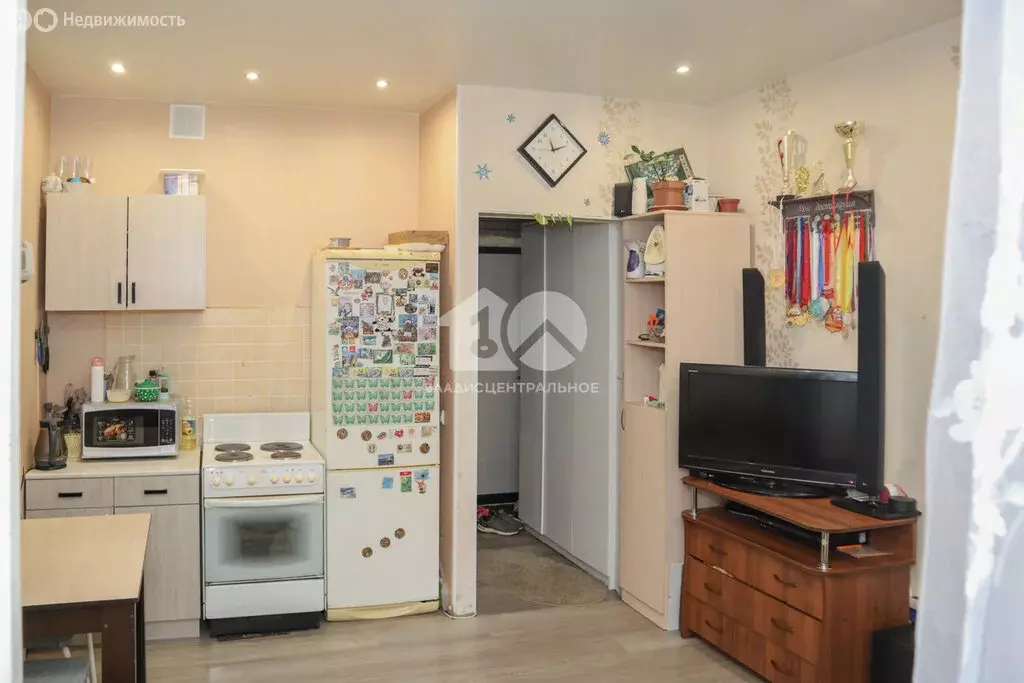 Квартира-студия: Новосибирск, улица Одоевского, 1/2 (19.9 м) - Фото 1