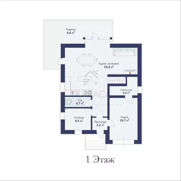 Дом в Ленинградская область, Гатчинский муниципальный округ, Вайя кп ... - Фото 2