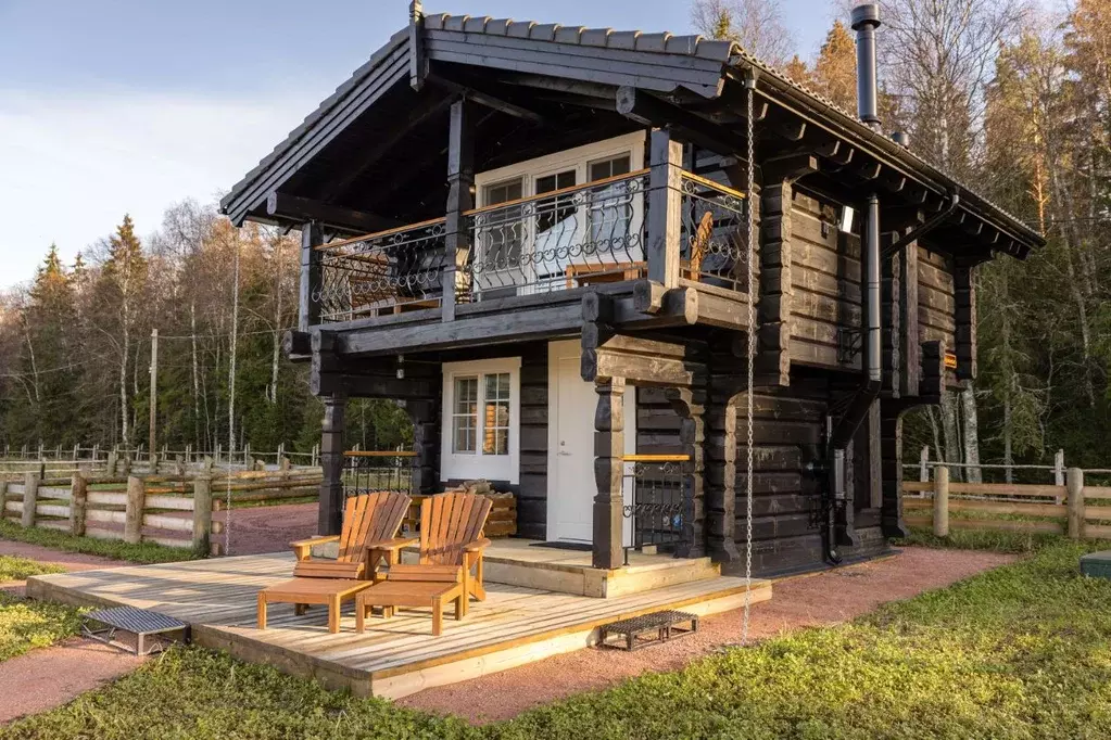 Дом в Ленинградская область, Лодейнопольский район, Янегское с/пос, ... - Фото 1