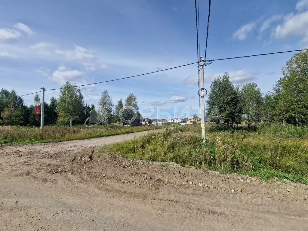 Участок в Тюменская область, Тюменский муниципальный округ, с. ... - Фото 2