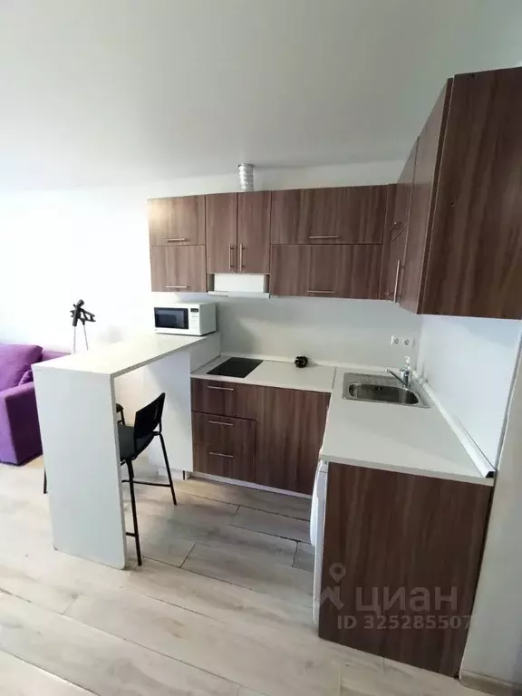 Студия Приморский край, Владивосток Некрасовская ул., 48 (24.0 м) - Фото 2