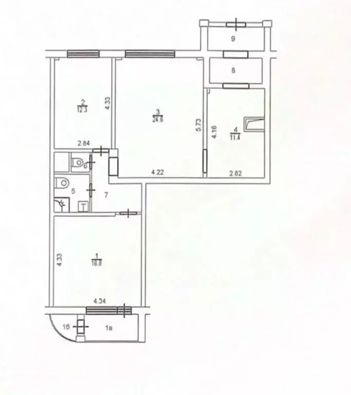 Торговая площадь в Московская область, Видное ул. Завидная, 19 (80 м) - Фото 1