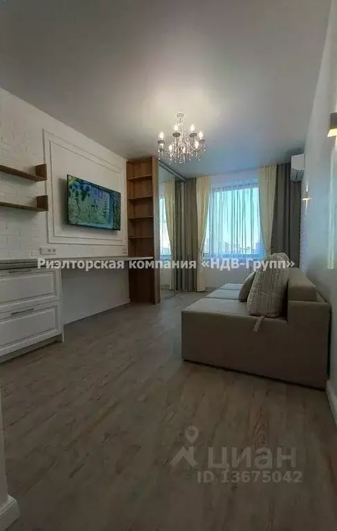 Студия Хабаровский край, Хабаровск ул. Дикопольцева, 47/1к1 (25.0 м) - Фото 1