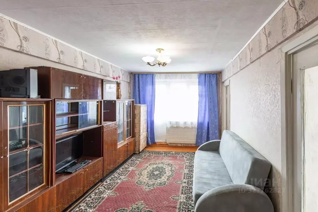 3-к кв. Омская область, Омский район муниципальный округ, с. Лузино ... - Фото 1