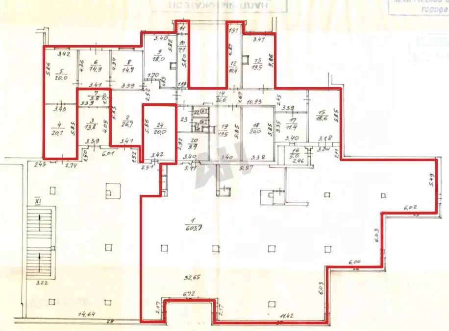 Помещение свободного назначения в Москва Таллинская ул., 26 (740 м) - Фото 2