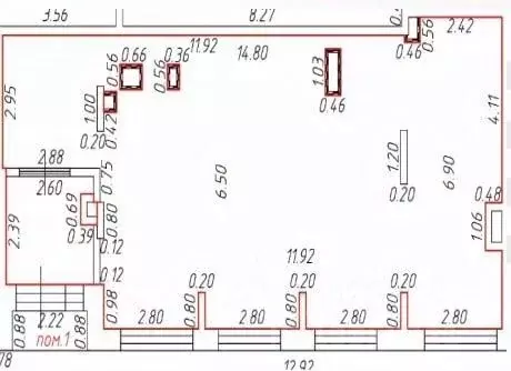 Торговая площадь в Московская область, Красногорск Опалиха мкр, бул. ... - Фото 2