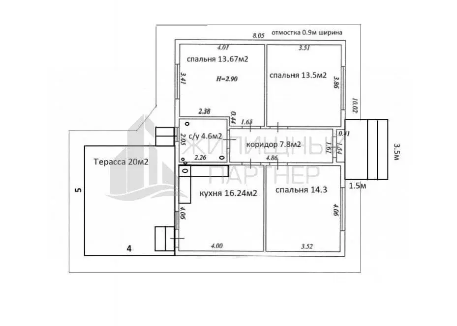 Дом в Краснодарский край, Анапа муниципальный округ, с. Цибанобалка ... - Фото 1