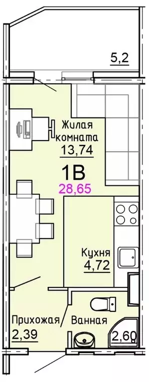 Студия Московская область, Солнечногорск городской округ, Голубое пгт ... - Фото 1