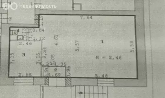 Помещение свободного назначения (51.5 м) - Фото 2