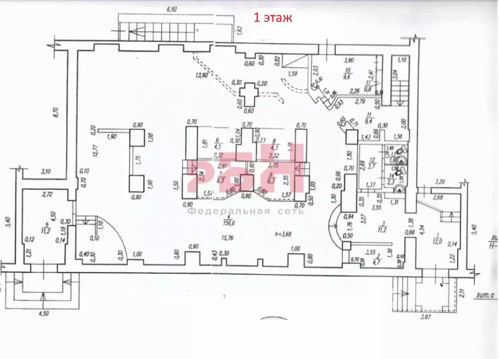 Торговая площадь в Башкортостан, Уфа ул. 40 лет Октября, 11 (439 м) - Фото 1