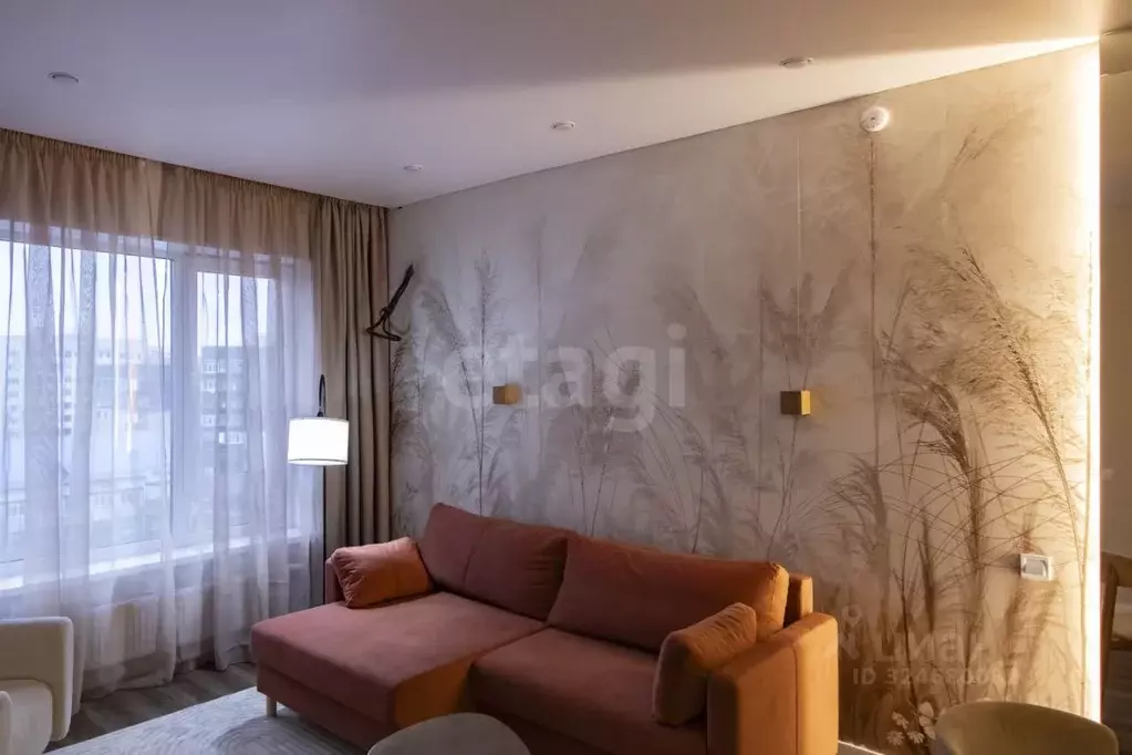 1-к кв. Тюменская область, Тюмень ул. 50 лет Октября, 63Г (45.0 м) - Фото 1