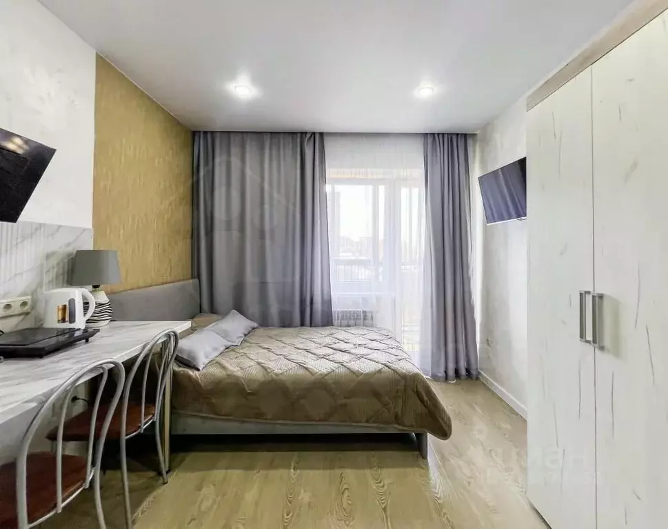 Студия Иркутская область, Иркутск ул. Красноказачья, 23/2 (23.0 м) - Фото 1