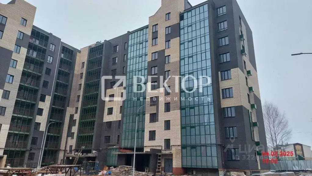 1-к кв. Костромская область, Кострома Малышково мкр, ул. Суслова, 4 ... - Фото 0